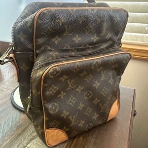 Louis Vuitton Dark Brown Monogram Messenger Bag